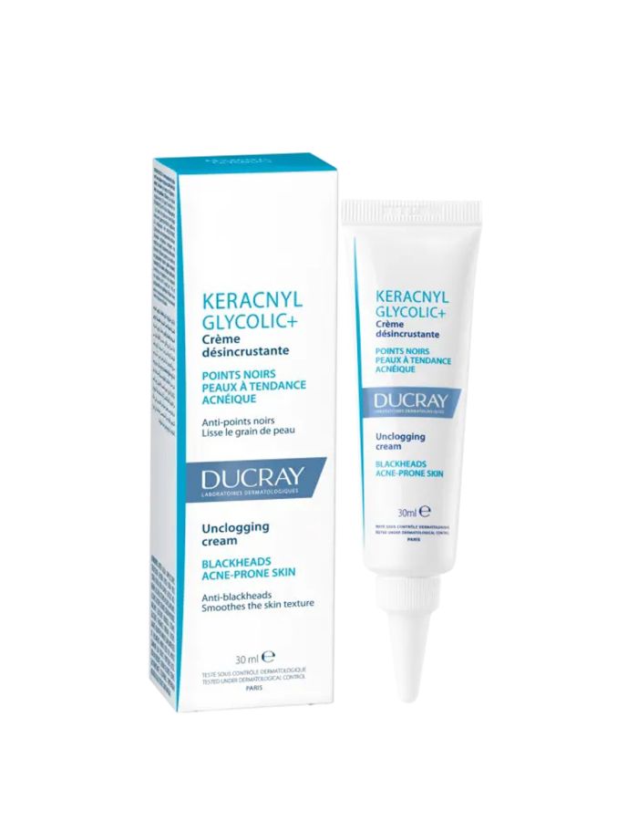 Ducray Keracnyl Glycolic Crema Desincrustante 30ml