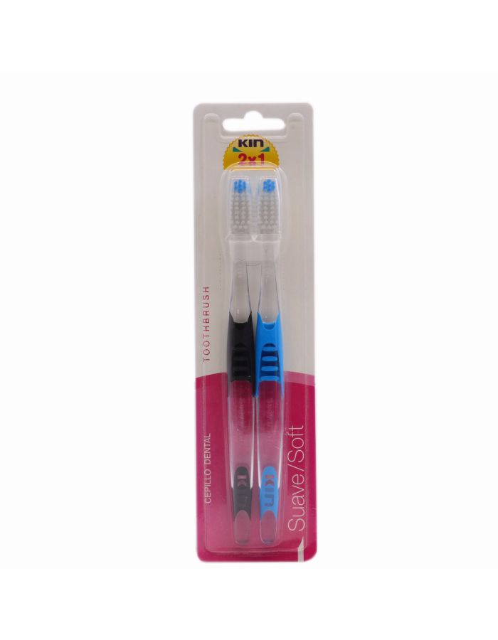 Kin Cepillo Dental Suave Pack 2 x 1