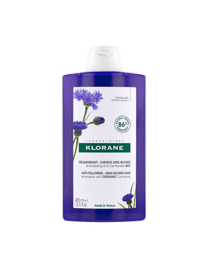 Klorane Champú a la Centaura 400ml Antiamarilleo