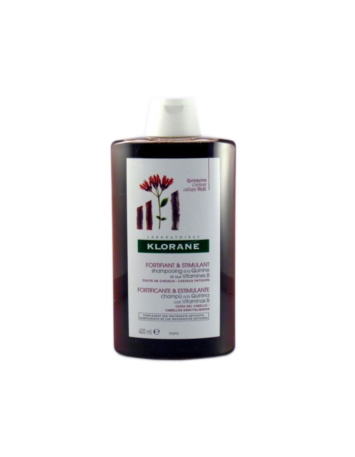 Klorane Champú a la Quinina Estimulante y Fortificante Anticaída 400ml