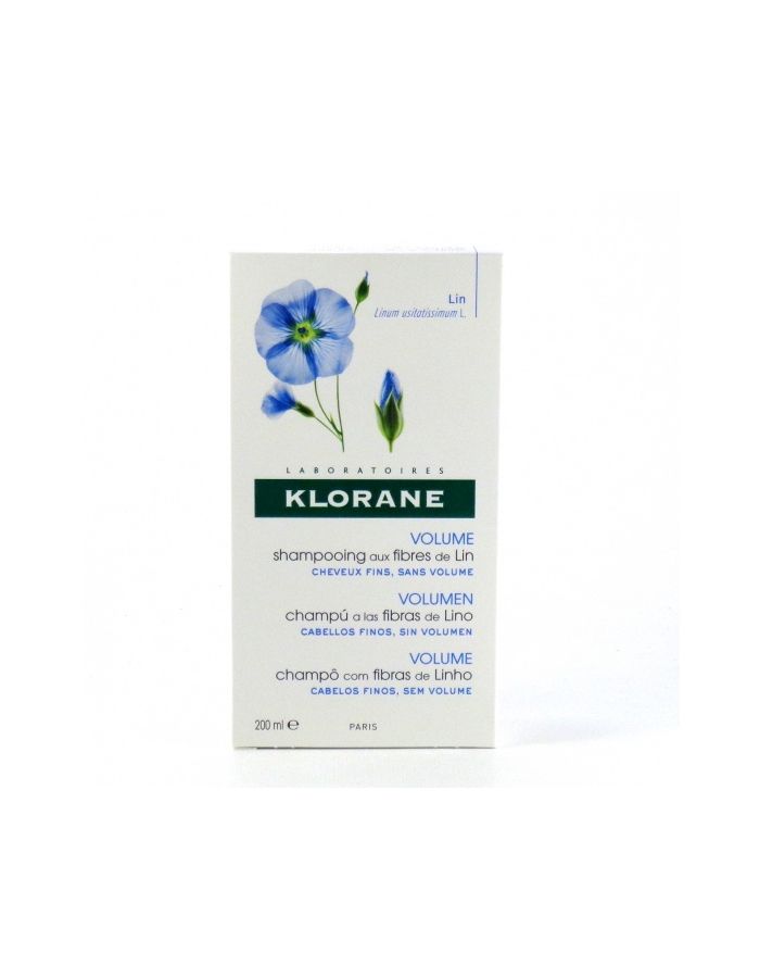 Klorane Champú a las Fibras de Lino 200ml