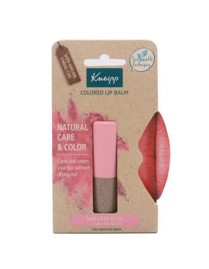 Kneipp Bálsamo Labial Color Natural Rose