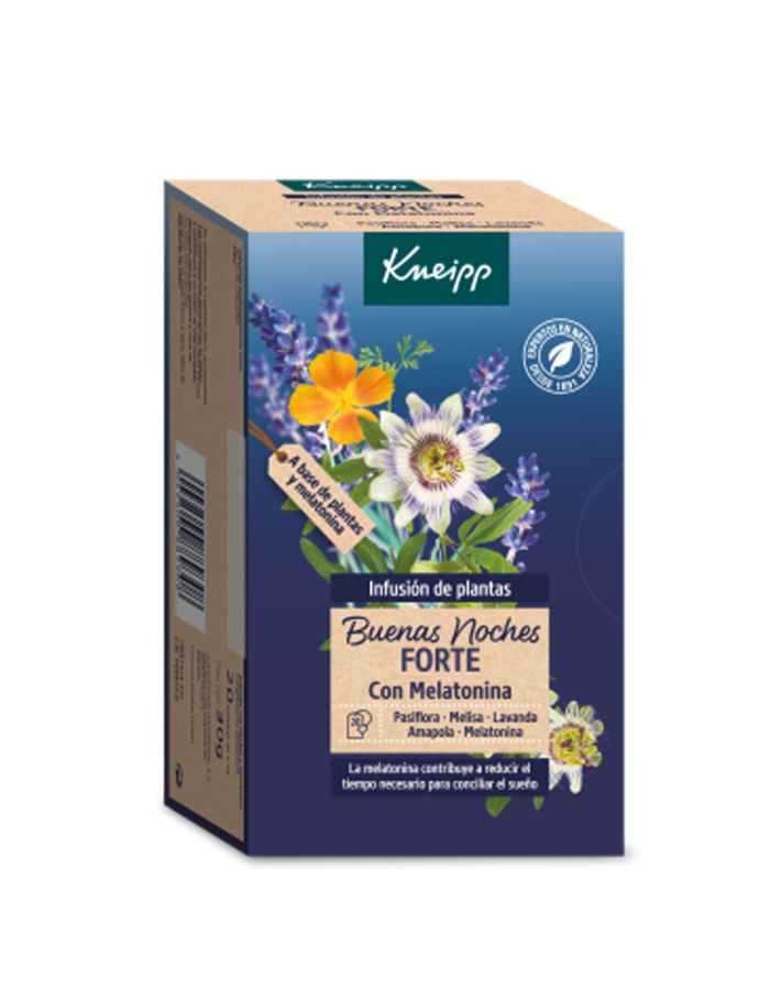 Kneipp Buenas Noches Forte con Melatonina Infusión 20 Bolsitas-1