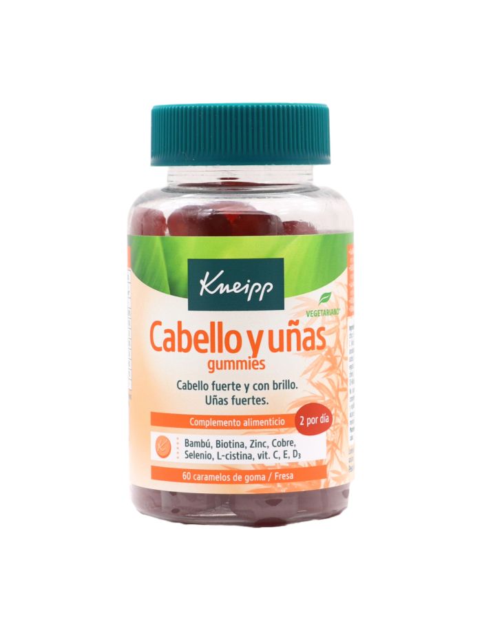 Kneipp Cabello y Uñas 60 Gominolas Fresa