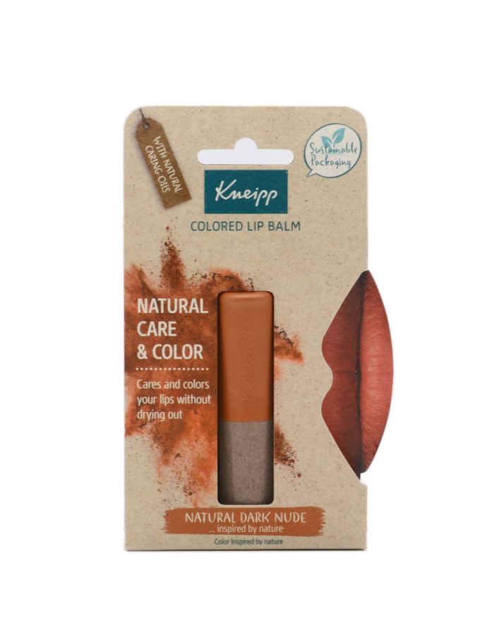 Kneipp Bálsamo Labial Color Natural Dark Nude