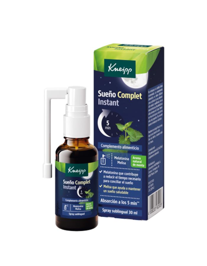 Kneipp Sueño Complet Instant Spray Sublingual Aroma de Menta 30ml