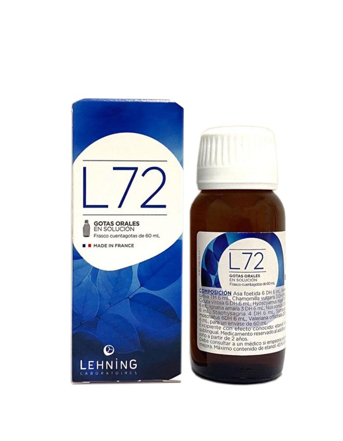 L72 Gotas Orales 60ml Lehning