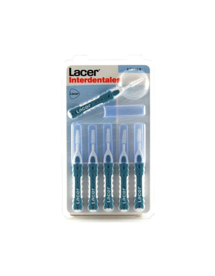 Lacer Interdentales Cónico Recto 0,8mm 6 Cepillos