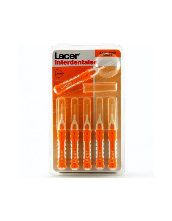 Lacer Interdentales Extrafino Suave Recto 0,5mm 6 Cepillos
