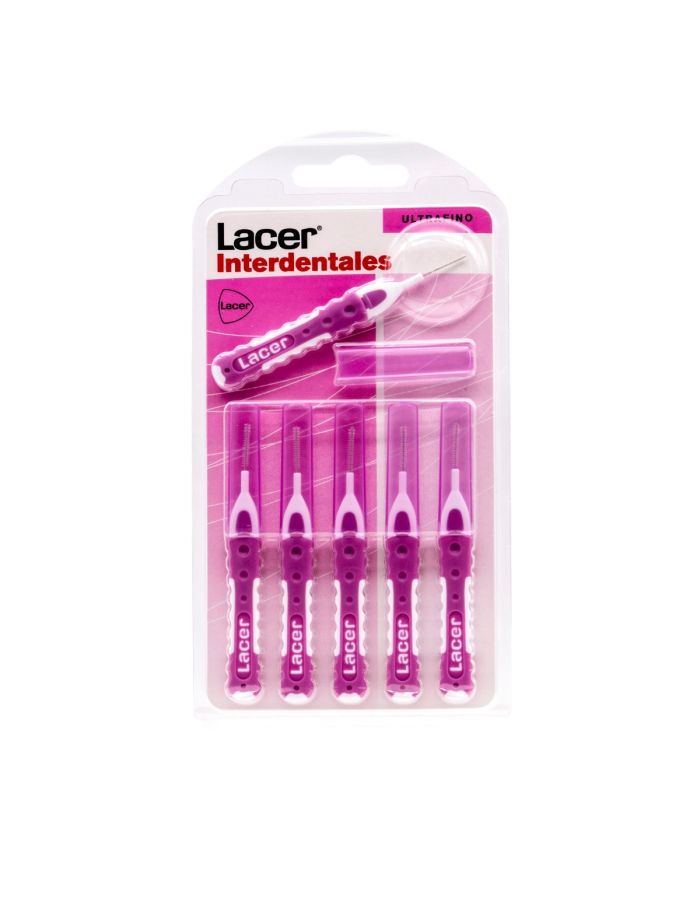 Lacer Interdentales Ultrafino Recto 0,45mm 6 Cepillos