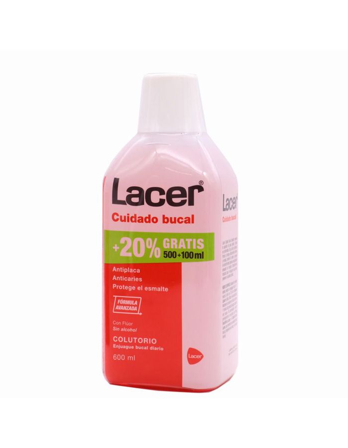 Lacer Colutorio 500 ml + 100 ml Gratis