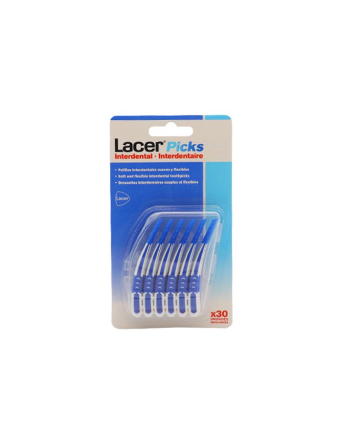 Lacer Picks Interdental 30 Palillos Interdentales