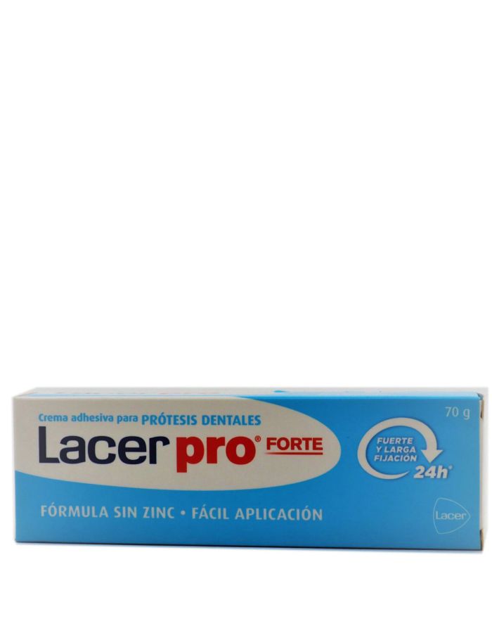 Lacer Pro Forte Crema Adhesiva Prótesis Dentales 70g
