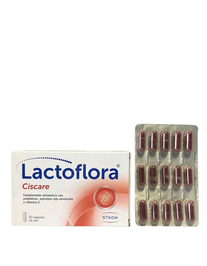 Lactoflora Ciscare 30 Cápsulas Vía Oral