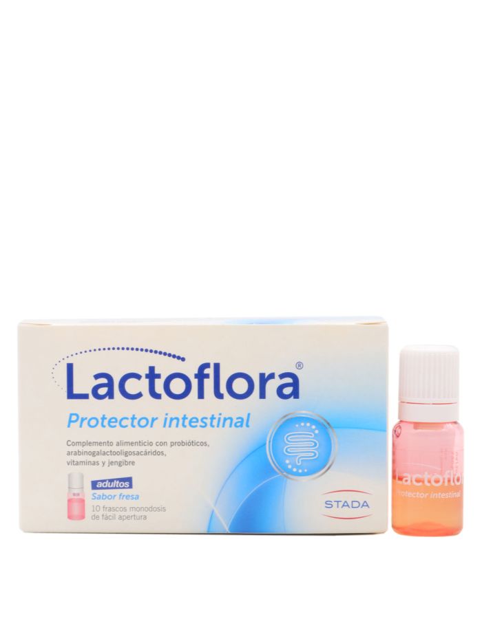 Lactoflora Protector Intestinal Adultos 10 Frascos Monodosis Fácil Apertura