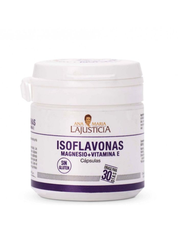 Ana María Lajusticia Isoflavonas Magnesio + Vitamina E 30 Cápsulas Envase para 30 Días