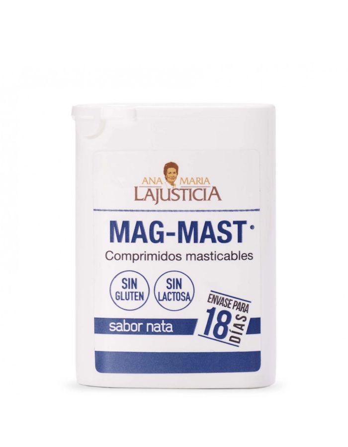Ana María Lajusticia Mag MAst Sabor Nata 30 Coprimidos Masticables Envase para 28 Días