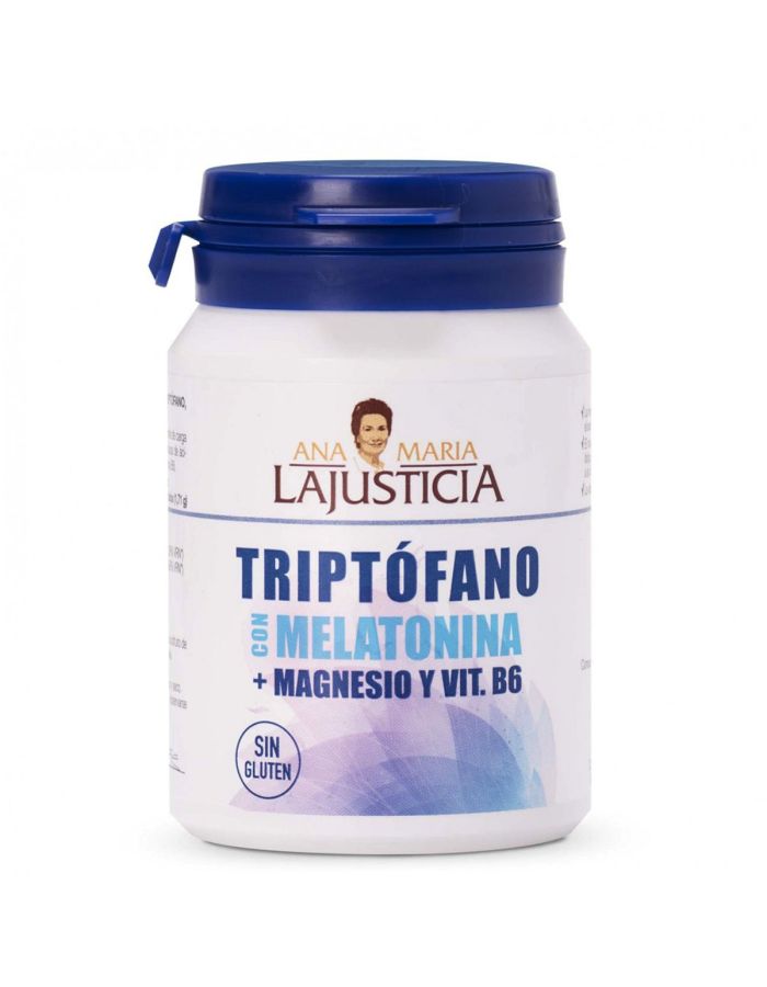 Ana María Lajusticia Triptófano con Melatonina + Magnesio y Vit B6 60 Comprimidos