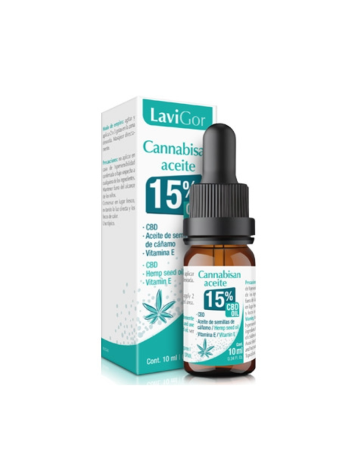 Cannabisan Aceite 15% 10ml LaviGor