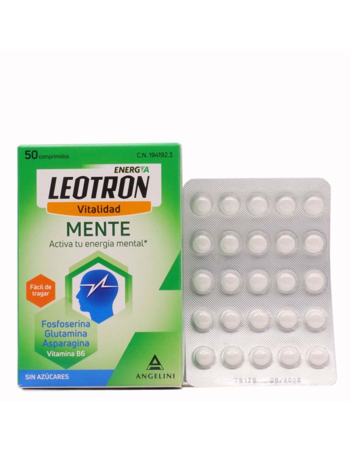 Leotron Mente Vitalidad 50 Comprimidos