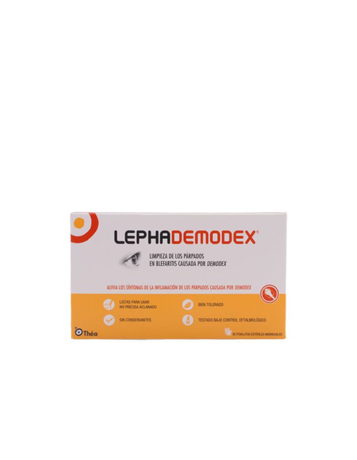 Lephademodex Toallitas Estériles Higiene Ocular 30Uds Thea