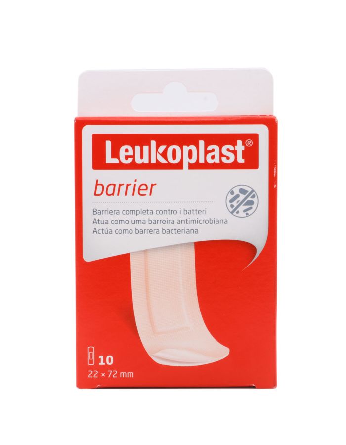 LEUKOPLAST BARRIER APOSITO ADHESIVO TRANSPARENTE 10 UNIDADES