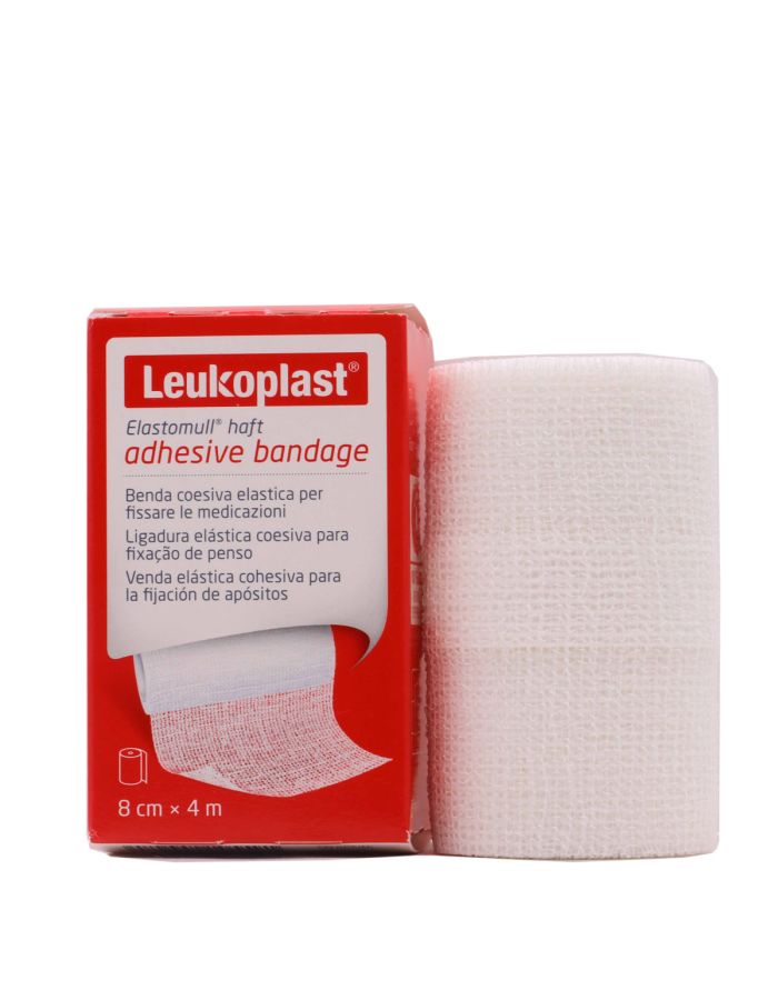 Leukoplast Elastomull Haft Venda Elástica 8cm x 4m