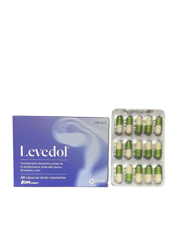 Levedol 60 Cápsulas