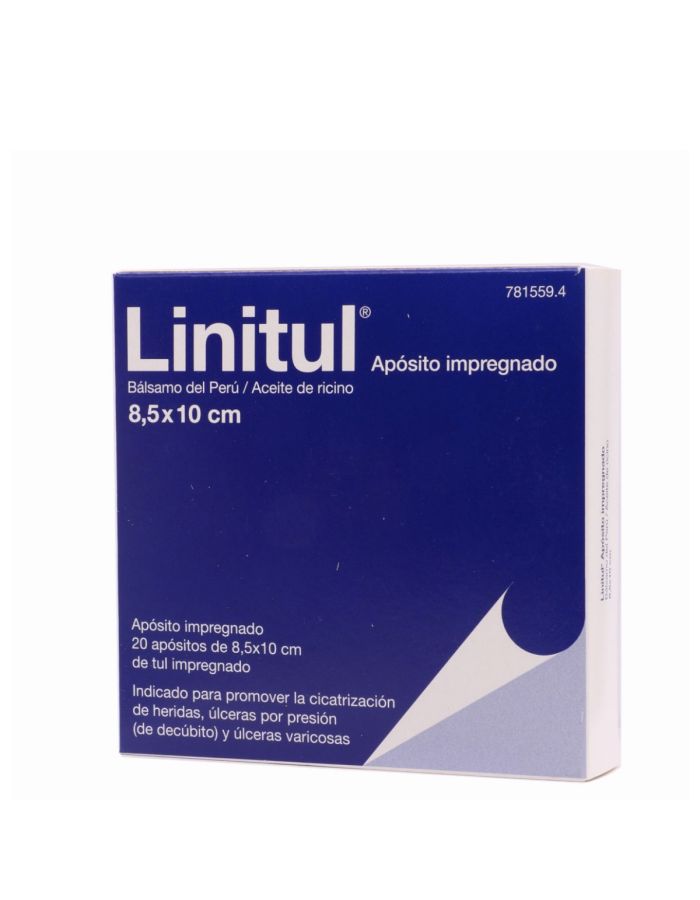Linitul Apósito Impregnado 10 Monodosis 8,5 X 10cm 