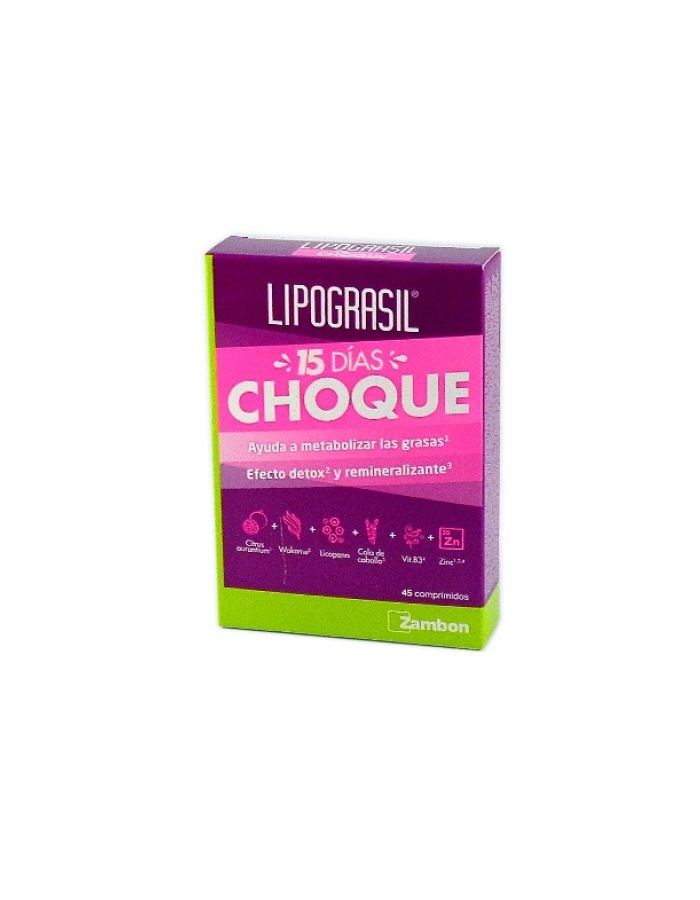 Lipograsil 15 Días Choque 45 Comprimidos