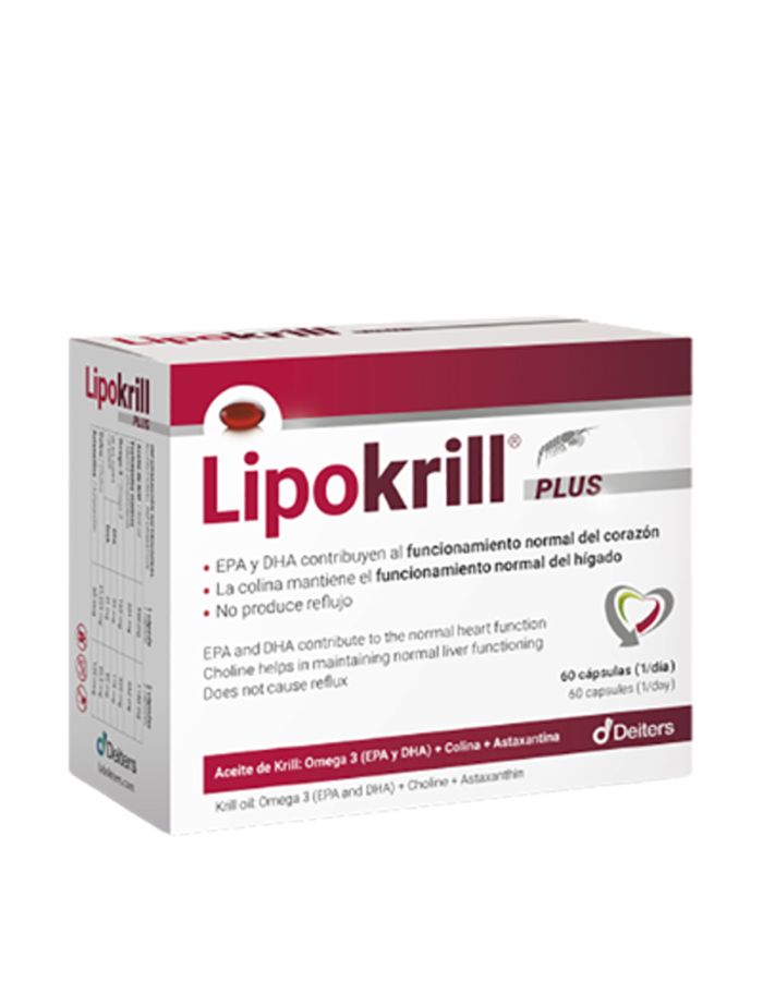LipoKrill Plus 60 Cápsulas