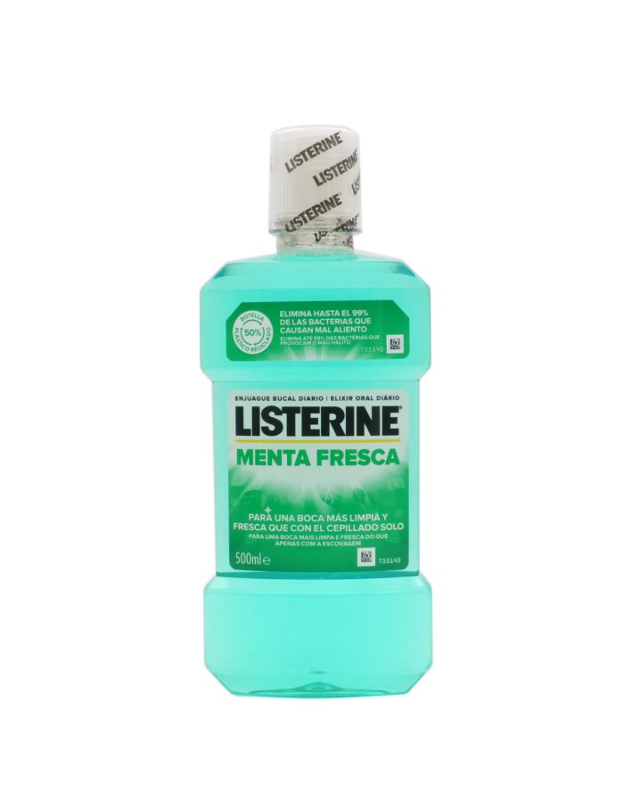 Listerine Menta Fresca Enjuague Bucal 500ml