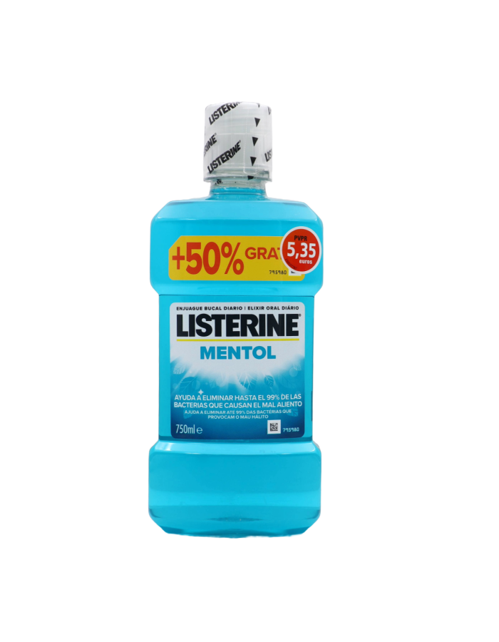 Listerine Mentol 750ml