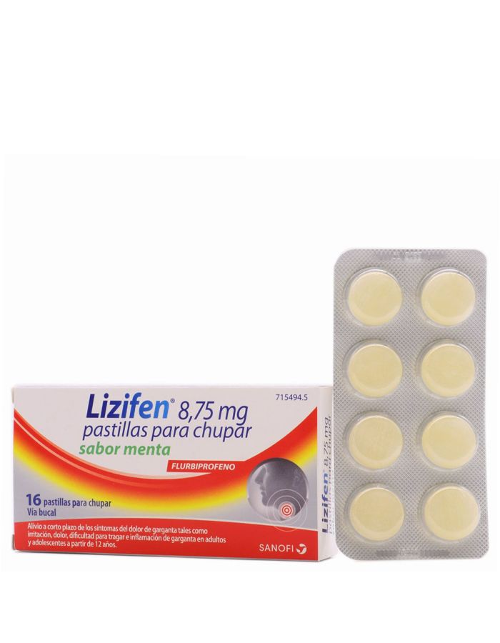 Lizifen Menta 16 Pastillas Para Chupar
