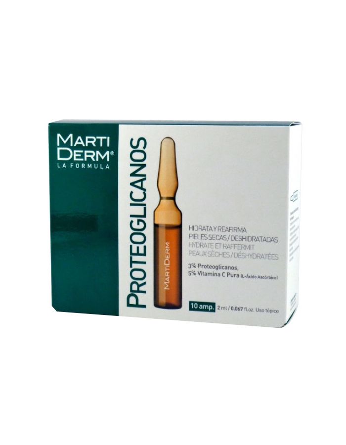MartiDerm Proteos Hydra Plus Piel Seca 10 Ampollas