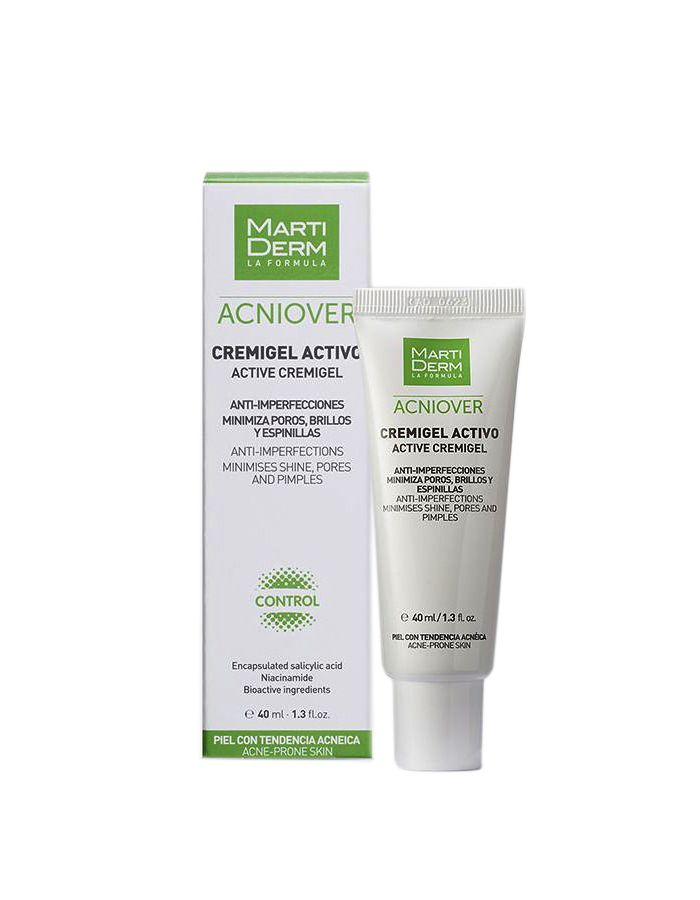 MartiDerm Acniover Cremigel Activo 40ml Piel con Tendencia Acneica