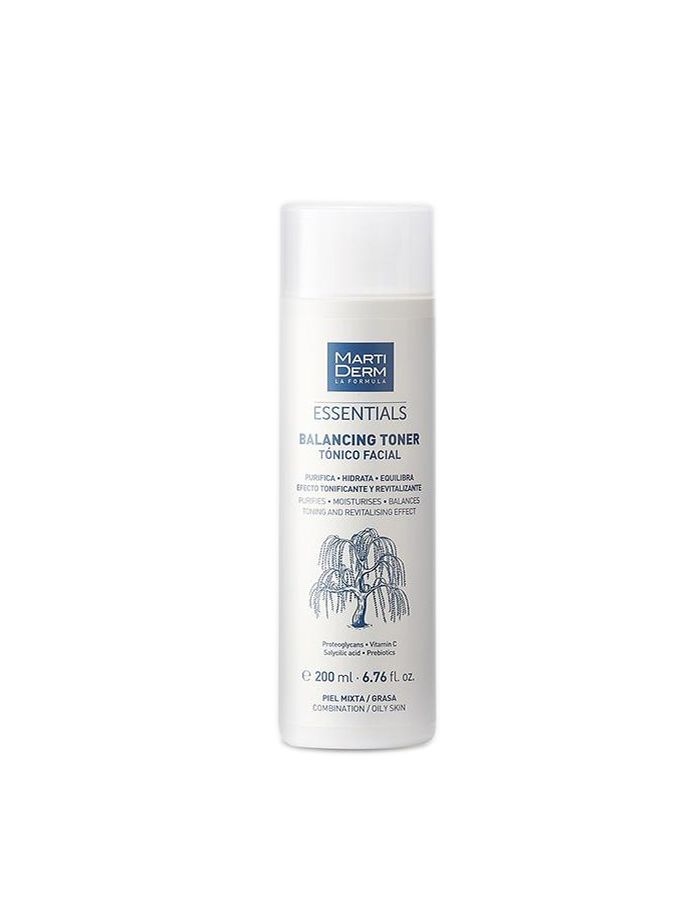 MartiDerm Balancing Toner Tónico Facial Piel Mixta Grasa Essentials 200ml