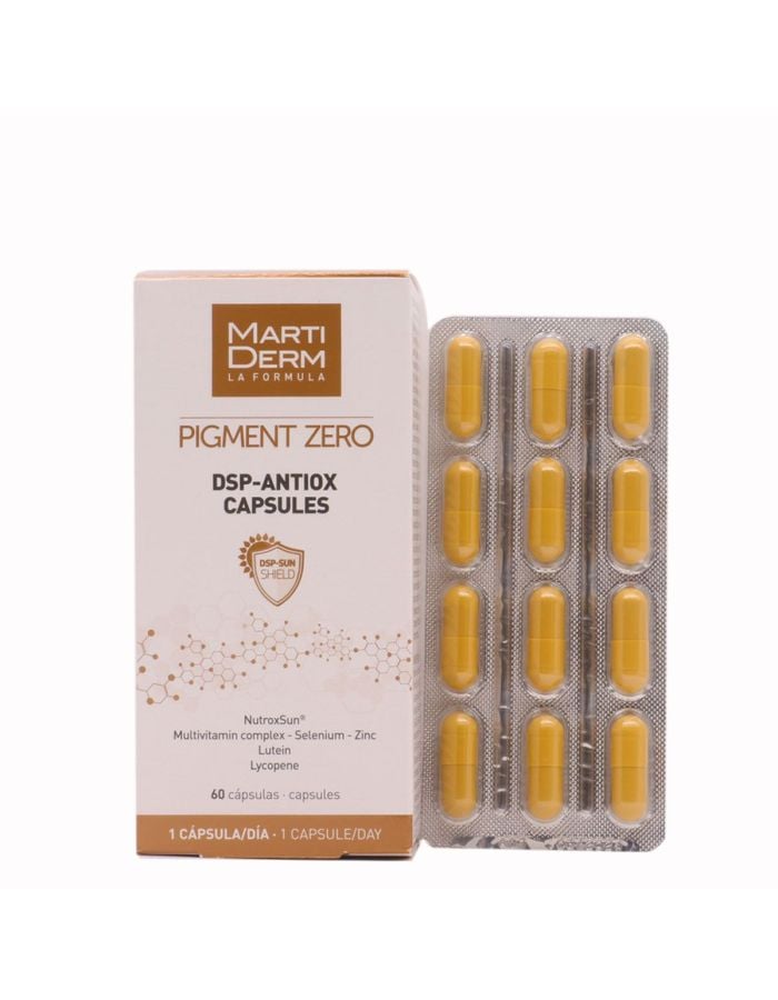 Martiderm Pigment Zero DSP Antiox 60 Cápsulas