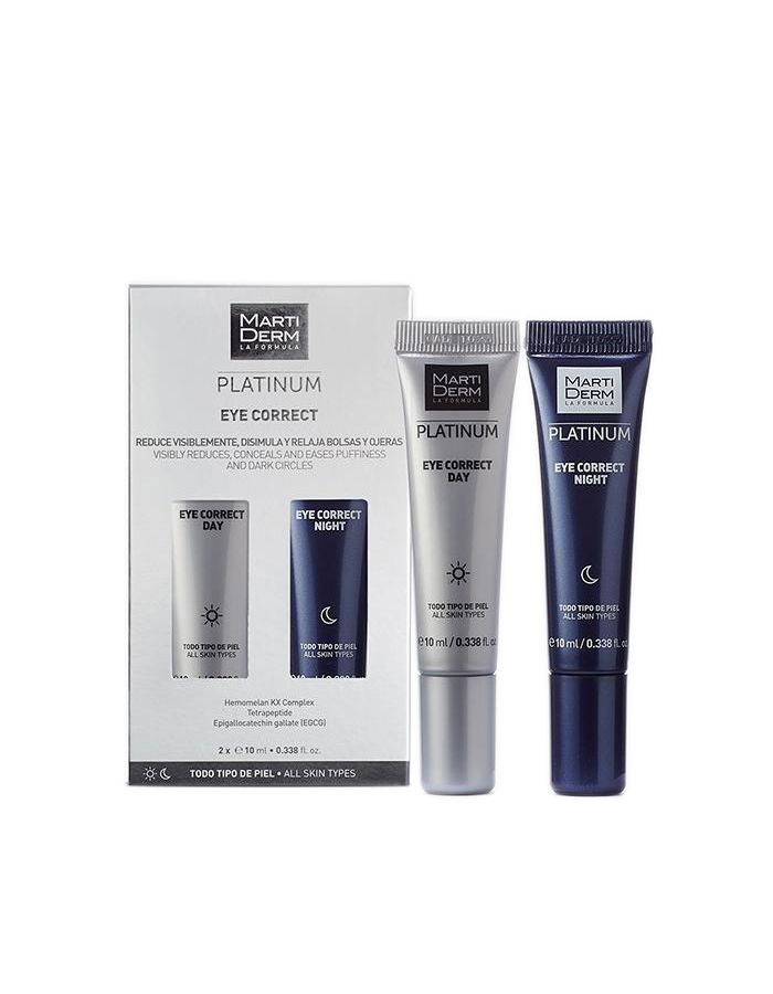 MartiDerm Platinum Eye Correct Day 10ml+Night 10ml Kit