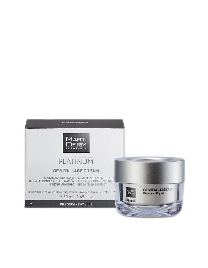 MartiDerm Platinum GF Vital-Age Crema Piel Seca 50ml 