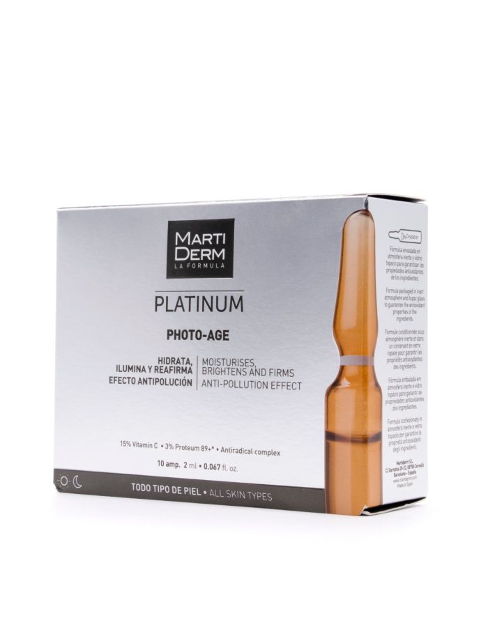 MartiDerm Platinum Photo Age 10 Ampollas