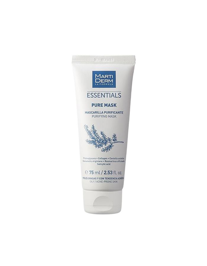 MartiDerm Pure Mask Piel Grasa y Acneica 75ml