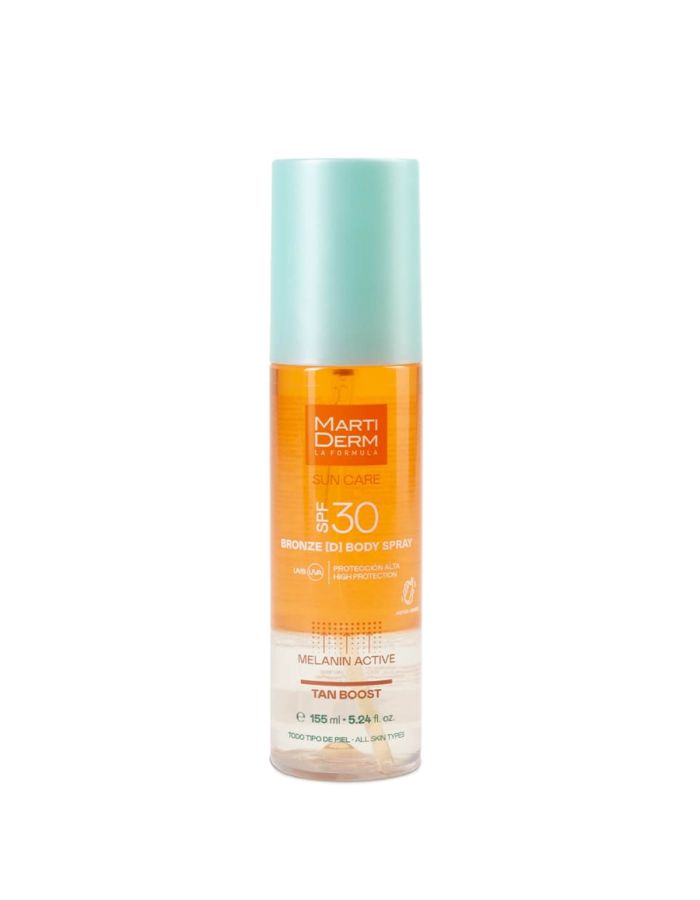 MartiDerm Sun Care Bronze D Body Spray SPF30 155ml