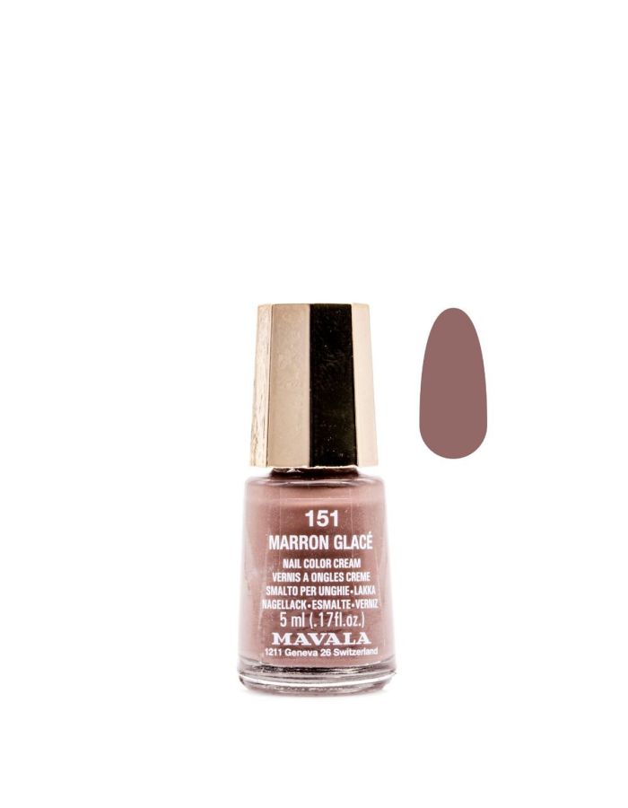 Mavala Esmalte de Uñas 151 MARRON GLACE 5ml