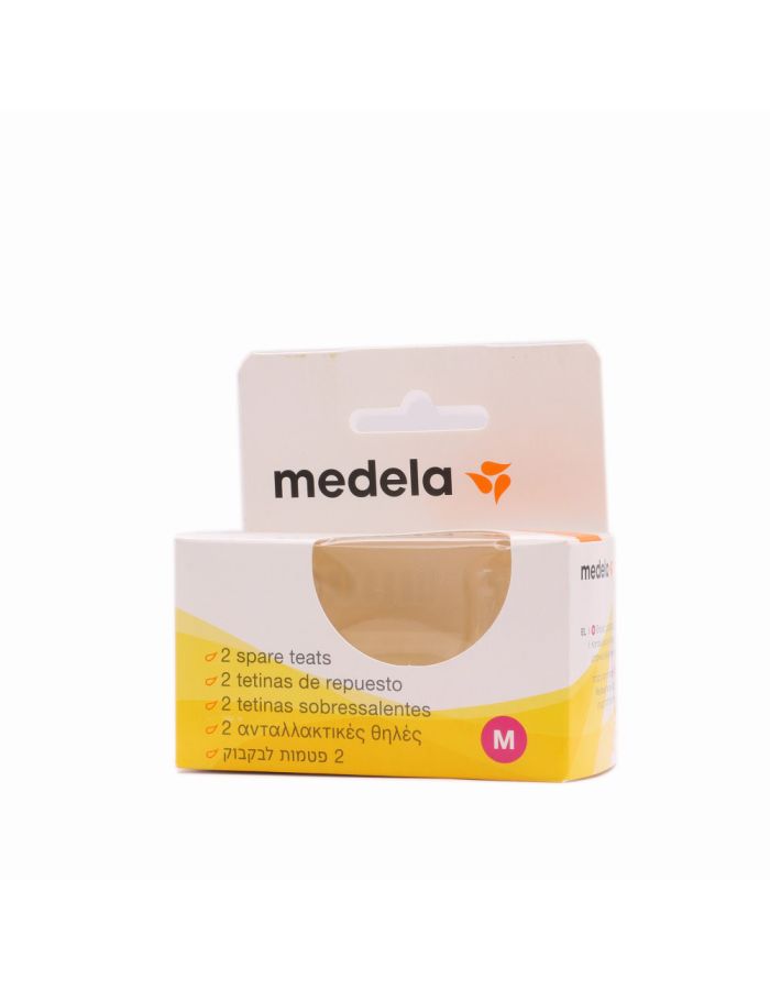 Medela Tetina Silicona Flujo Medio Talla M 2 Tetinas