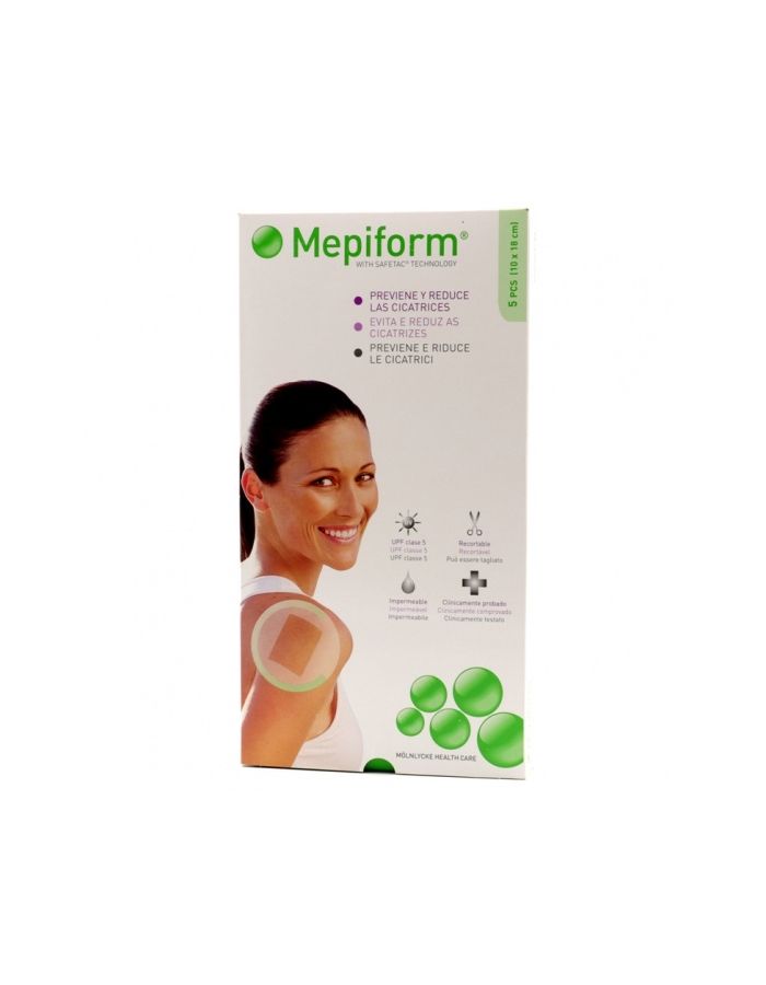 Mepiform Reductor de Cicatrices 10x18cm 5Uds