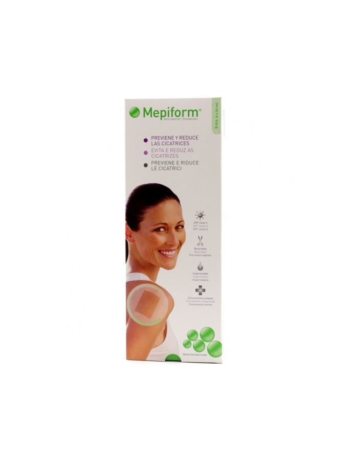 Mepiform Reductor de Cicatrices 4x30cm 5Uds
