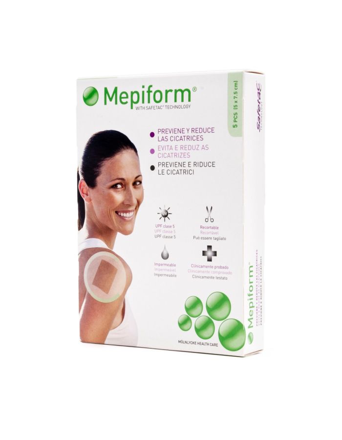 Mepiform Reductor de Cicatrices 5x7,5m 5Uds