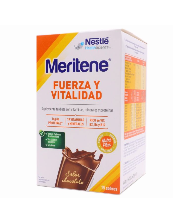 Meritene Sabor Chocolate 15 Sobres-1