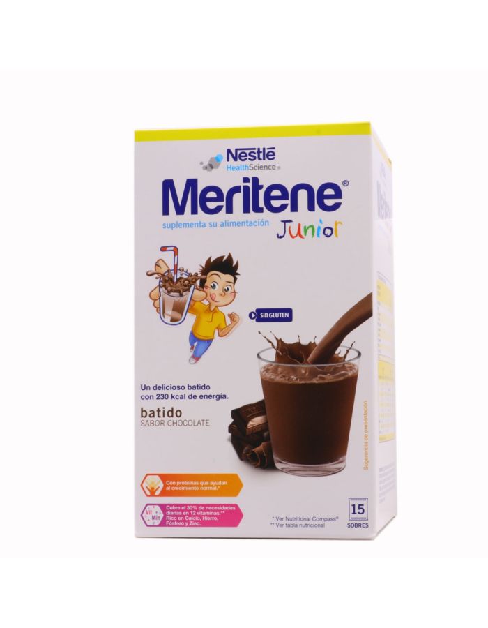 Meritene Junior Batido Chocolate 15 Sobres
